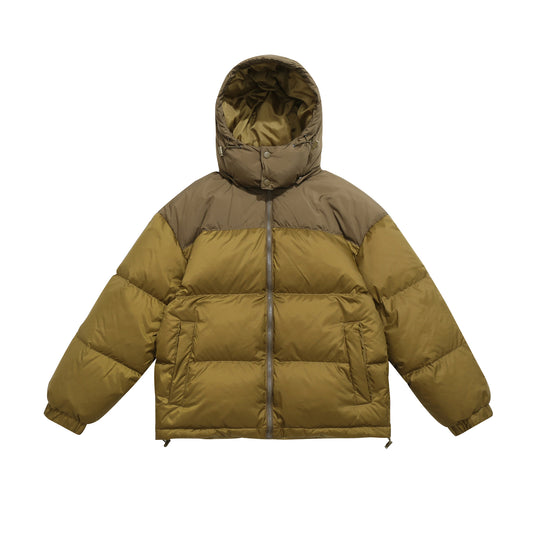 Herren Kurzboxy Steppjacke mit hoher Kapuze, Zugkordel und elastischen Ärmelbündchen Shop Nory
