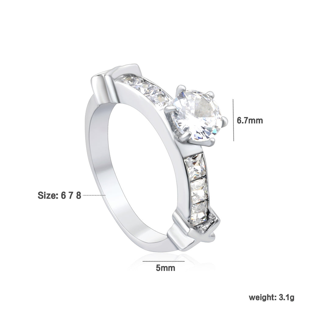 Damen Ring mit doppeltem Knoten-Design und elegantem Goldakzent Shop Nory