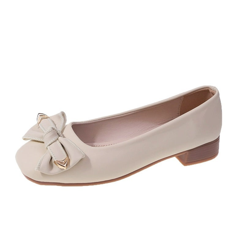 Damen Ballerinas mit elegantem Schleifen-Detail und weichem Fußbett