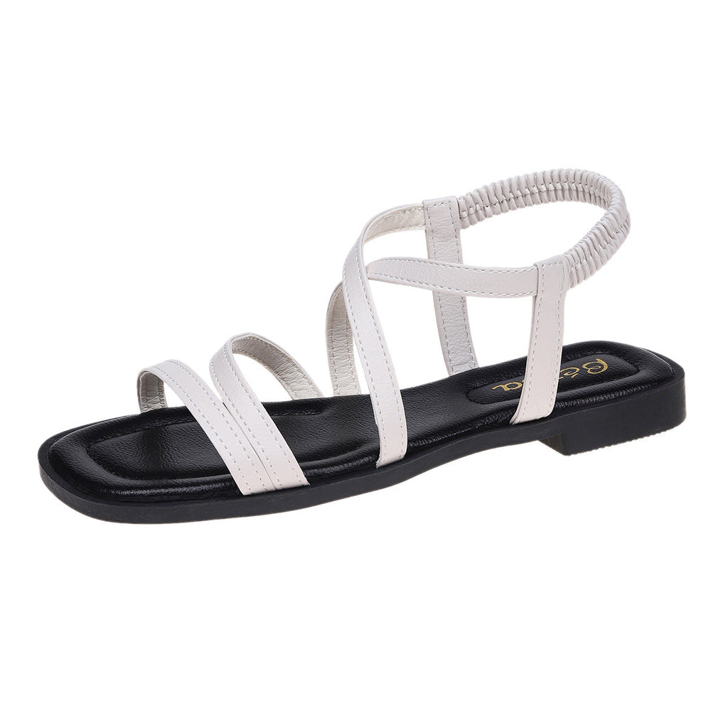 Damen Elegante Riemchen-Sandalen mit funkelnden Details