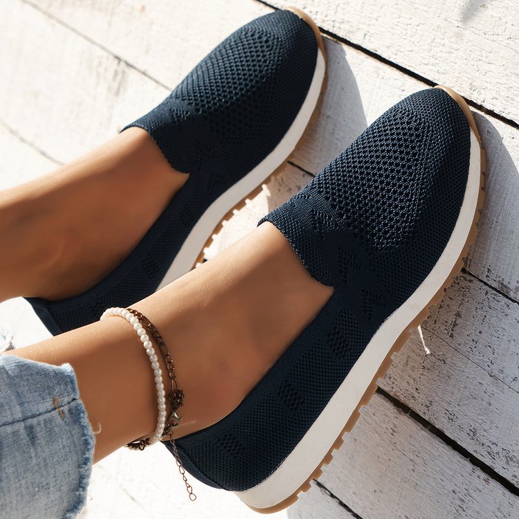 Damen Komfortable Slip-On Sneakers