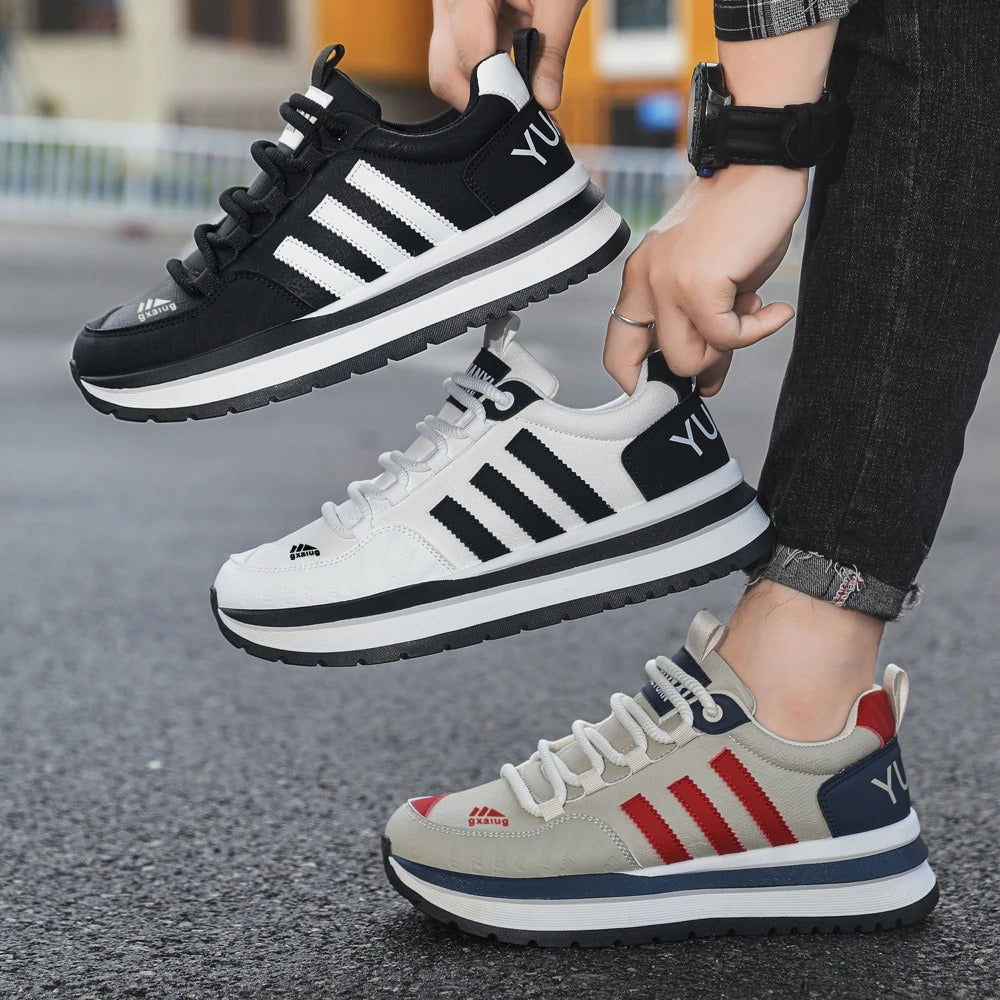Damen Plateau-Sneaker mit dicker Profilsohle und gepolstertem Kragen Shop Nory