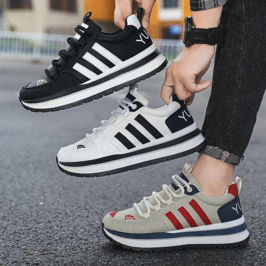 Damen Plateau-Sneaker mit dicker Profilsohle und gepolstertem Kragen Shop Nory