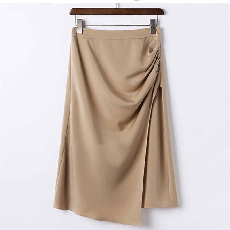 Damen Eleganter Wickelrock mit fließendem Design Shop Nory