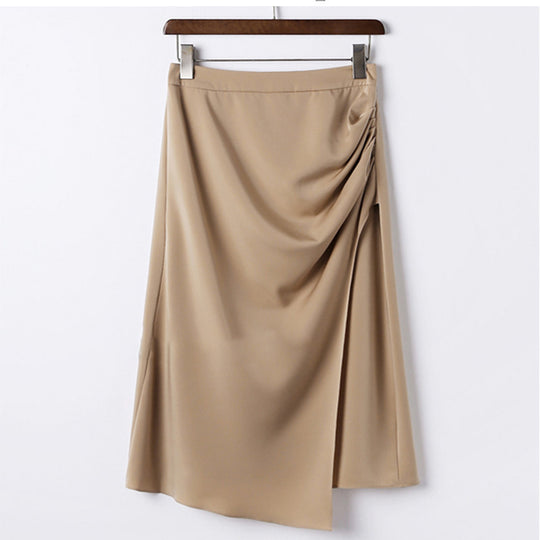 Damen Eleganter Wickelrock mit fließendem Design Shop Nory