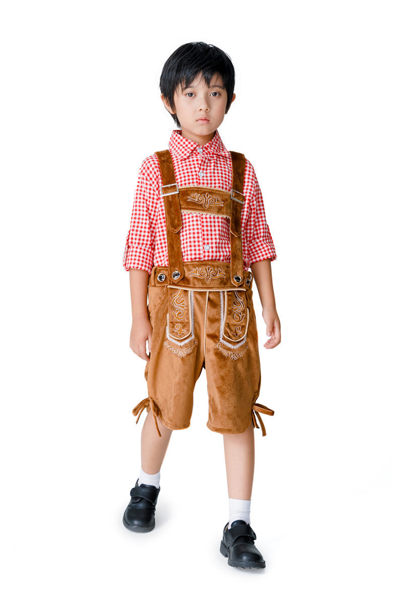 Jungen Trachten-Shorts mit eleganten Stickereien Shop Nory