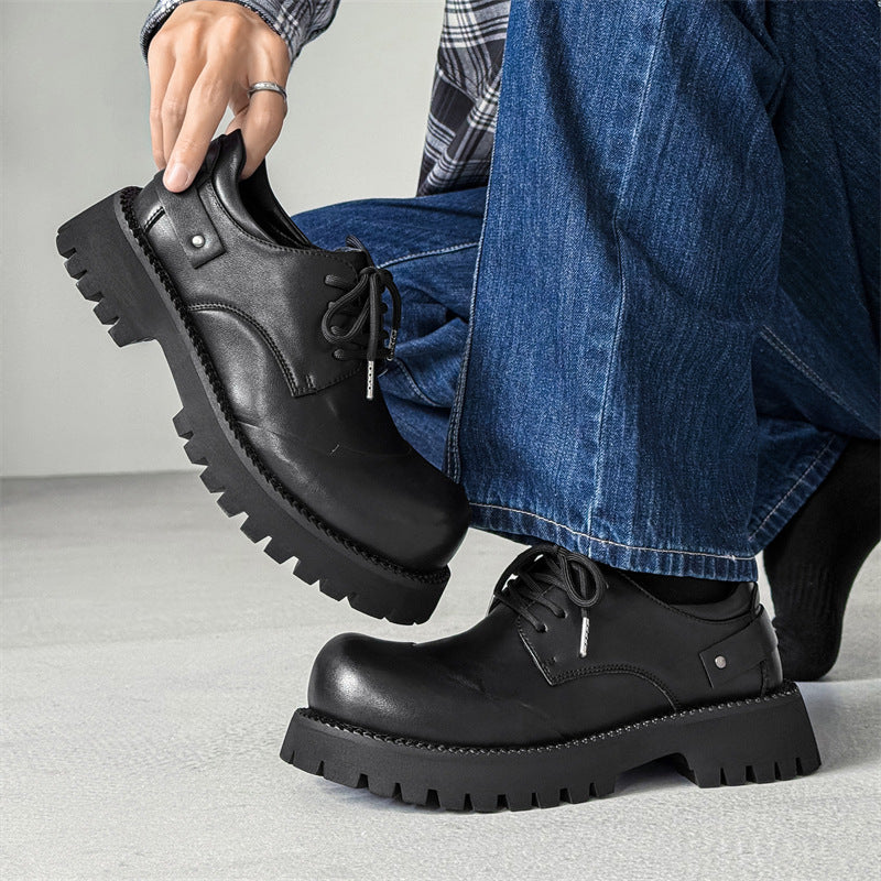 Herren Derb geschnürte Lederschuhe