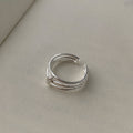 Damen Edelstahlring mit elegantem, modernem Design Shop Nory