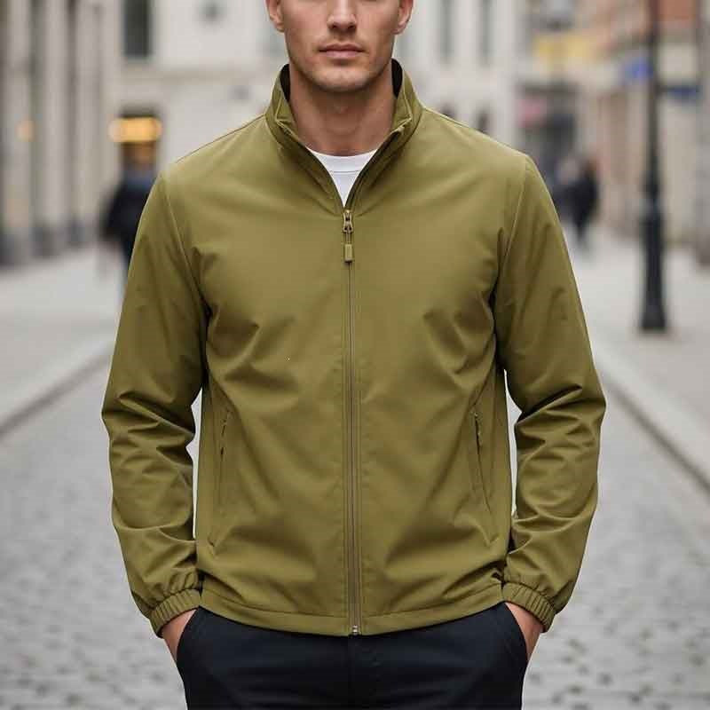 Herren Atmungsaktive Übergangsjacke mit praktischem Stehkragen Shop Nory