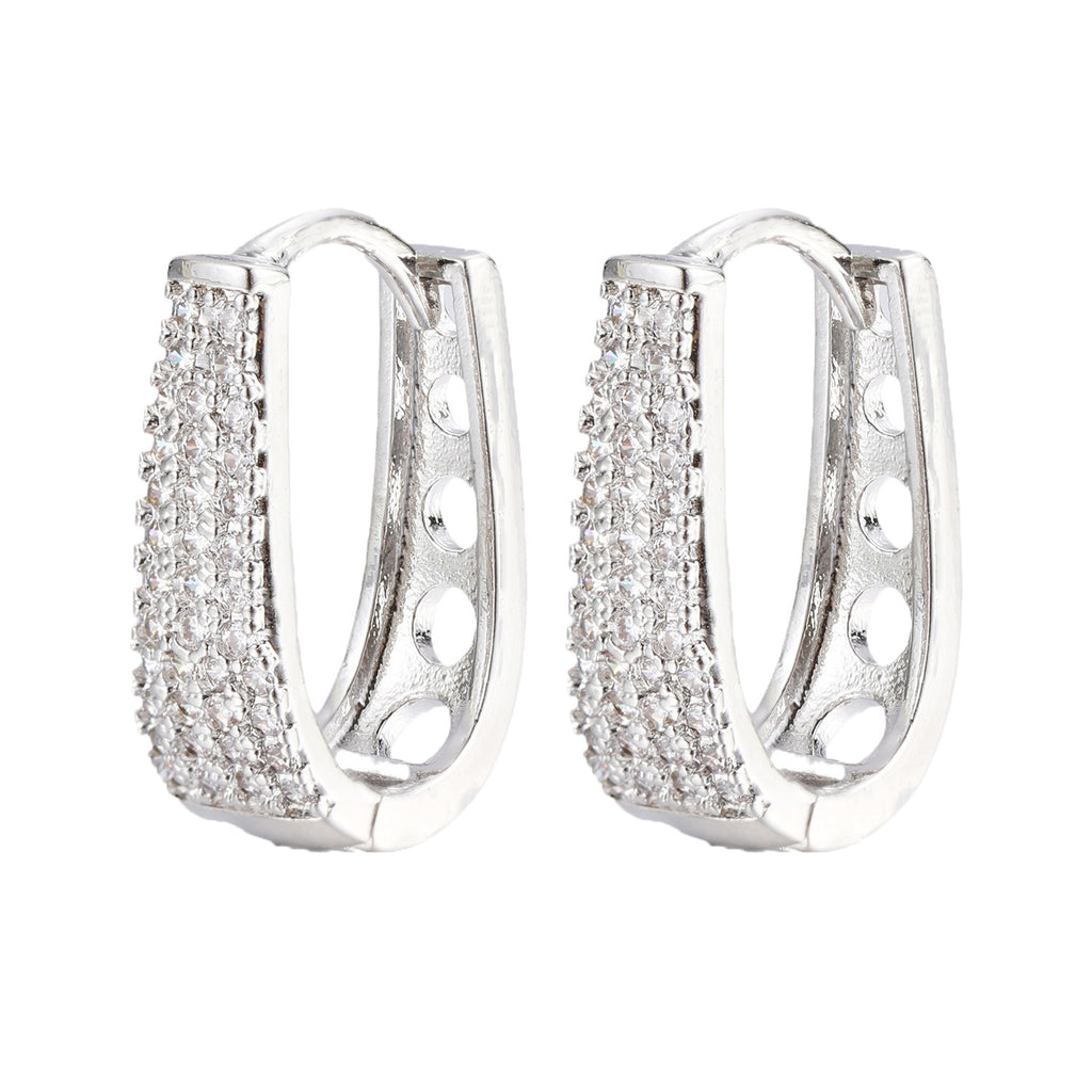 Damen Ohrringe mit funkelnden Zirkonia Shop Nory