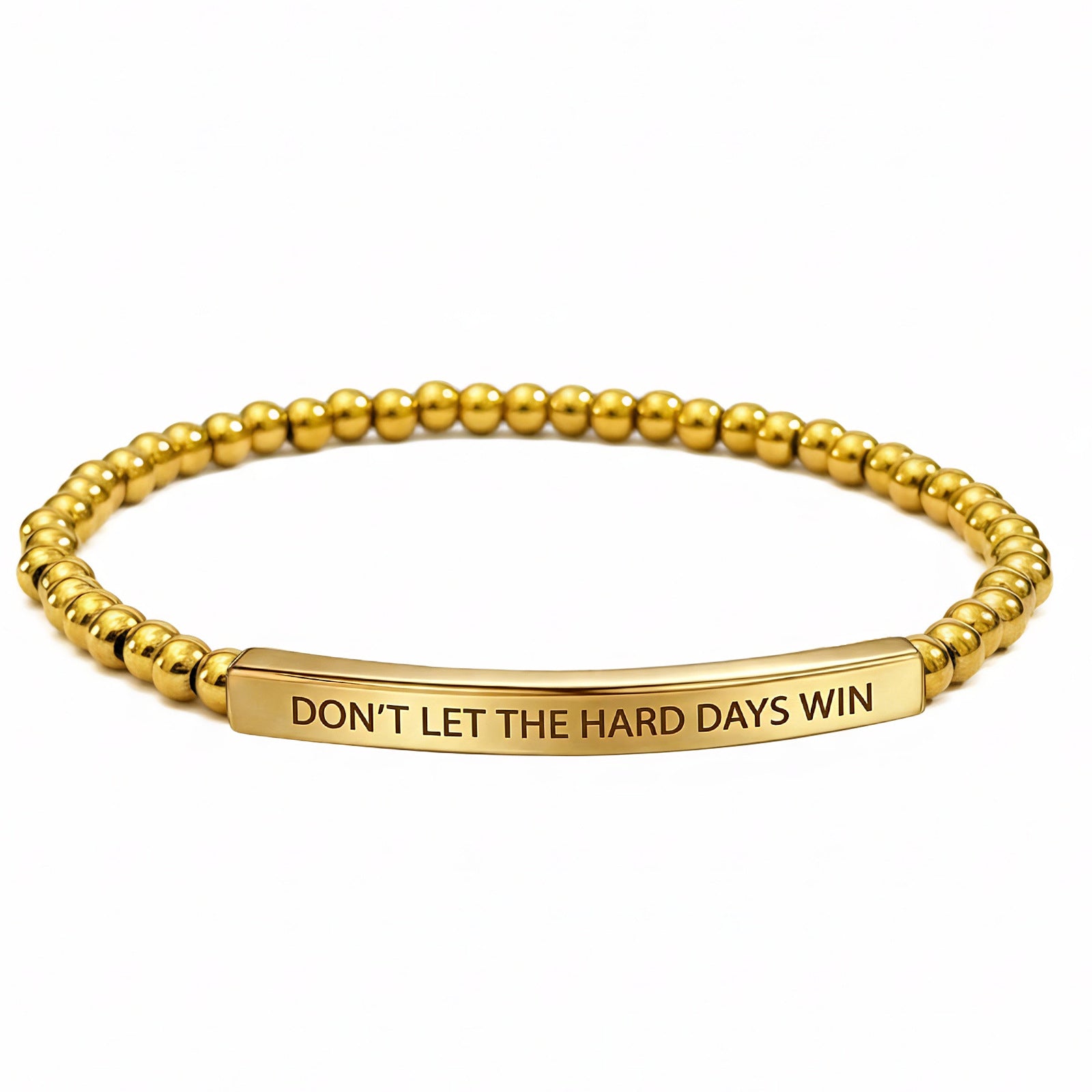 Damen Motivationsarmband mit personalisiertem Mut-Spruch Shop Nory