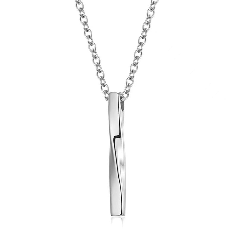 Herren elegante und moderne Halskette mit zeitgenössischem Anhänger Shop Nory