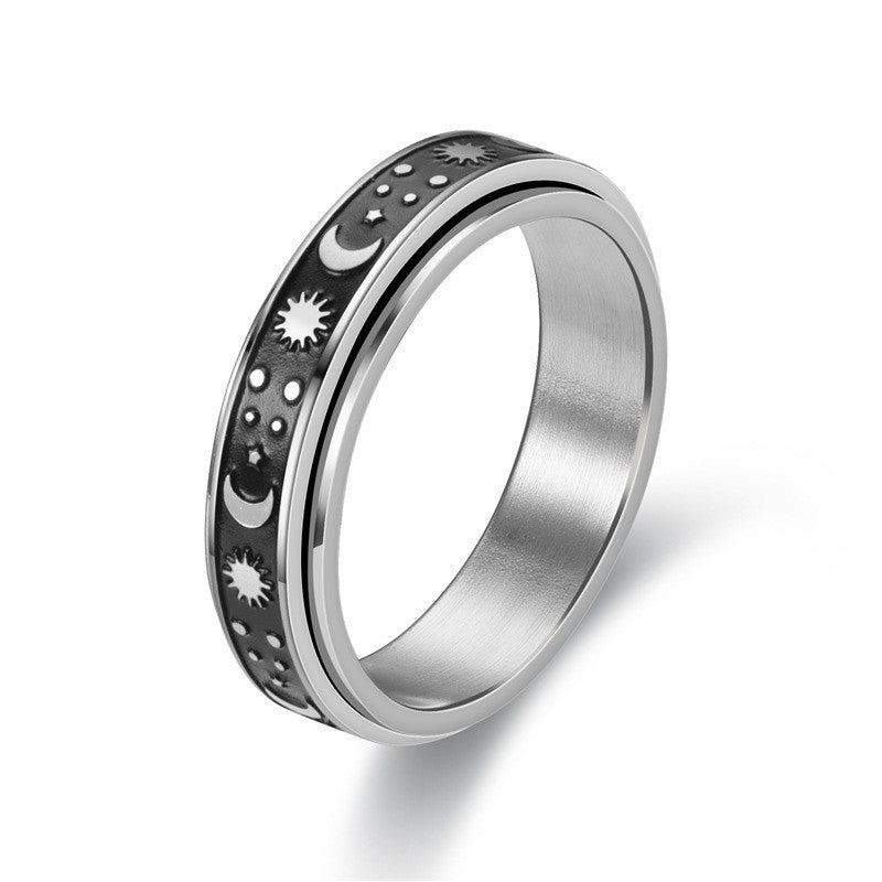 Herren Ring mit elegantem floralen Motiv Shop Nory