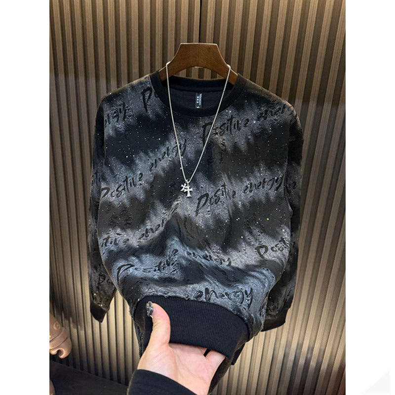 Damen Urbanes Sweatshirt mit kreativem Schriftzug Shop Nory