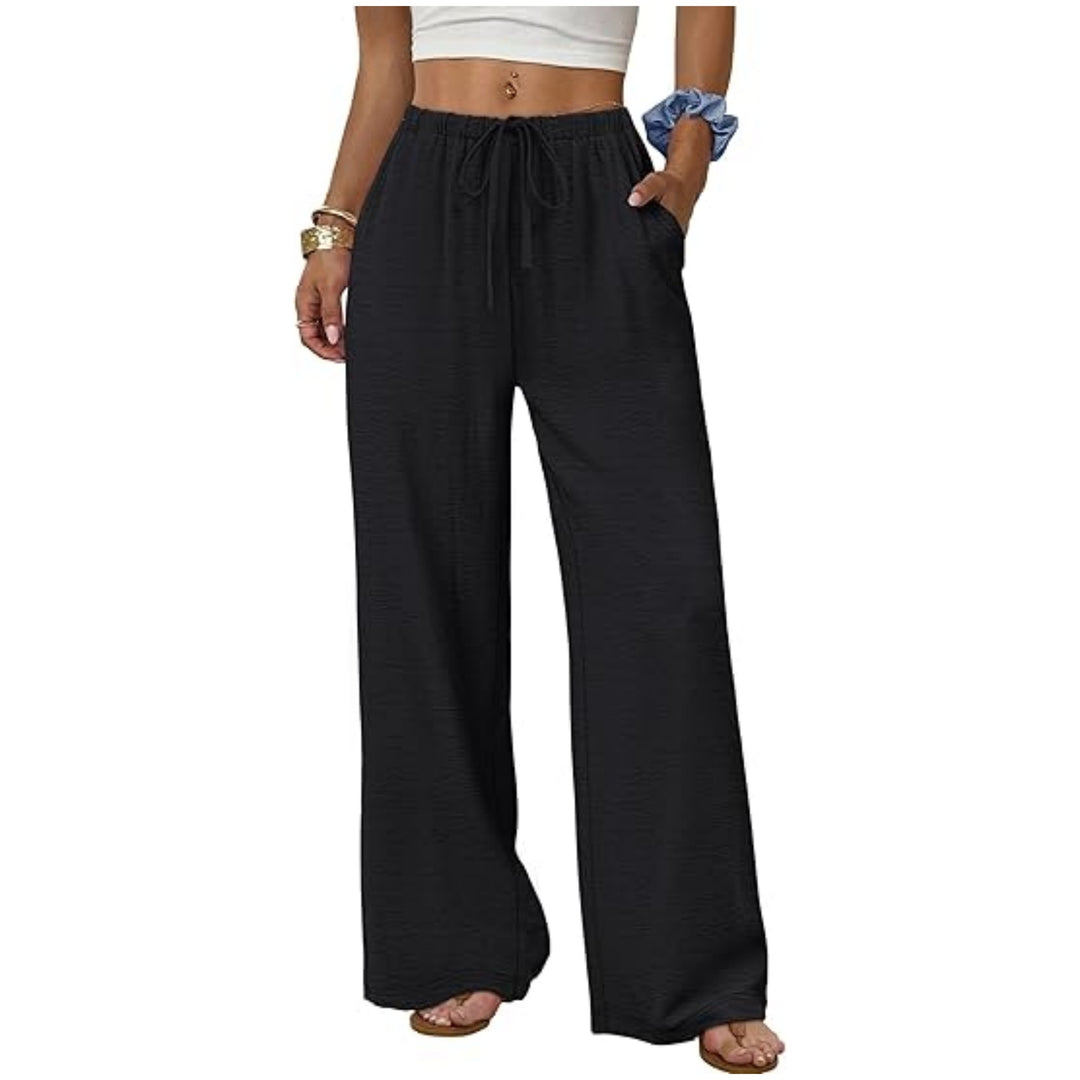 Damen Weite Loungewear-Hose mit Tunnelzug Shop Nory