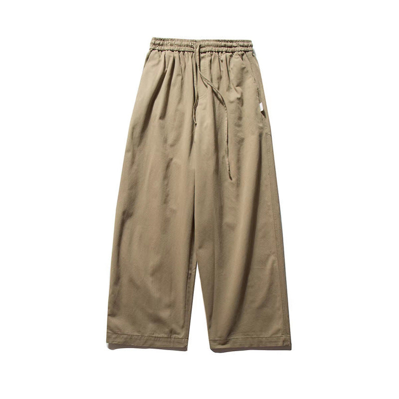 Unisex Weite Culotte-Hose mit elastischem Bund und Kordelzug Shop Nory