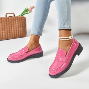 Damen modische Slipper mit trendigem Glanz und rutschfester Sohle