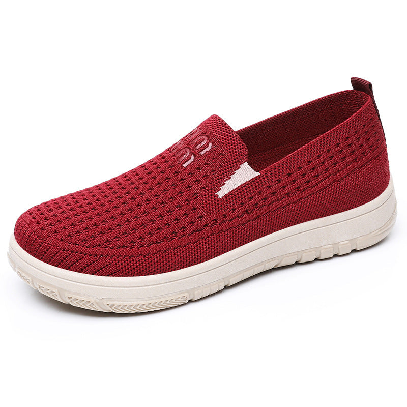 Damen nan nahtloser Strick-Slipper mit elastischem Einstieg und orthopädischer Memory-Fußbett-Stütze Shop Nory