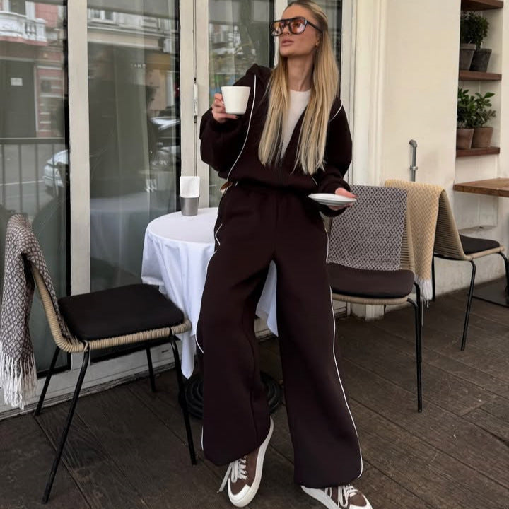 Damen Bequemer Oversized Jogginganzug Shop Nory
