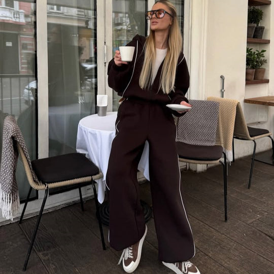 Damen Bequemer Oversized Jogginganzug Shop Nory