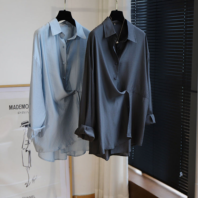 Damen Elegante Bluse Shop Nory