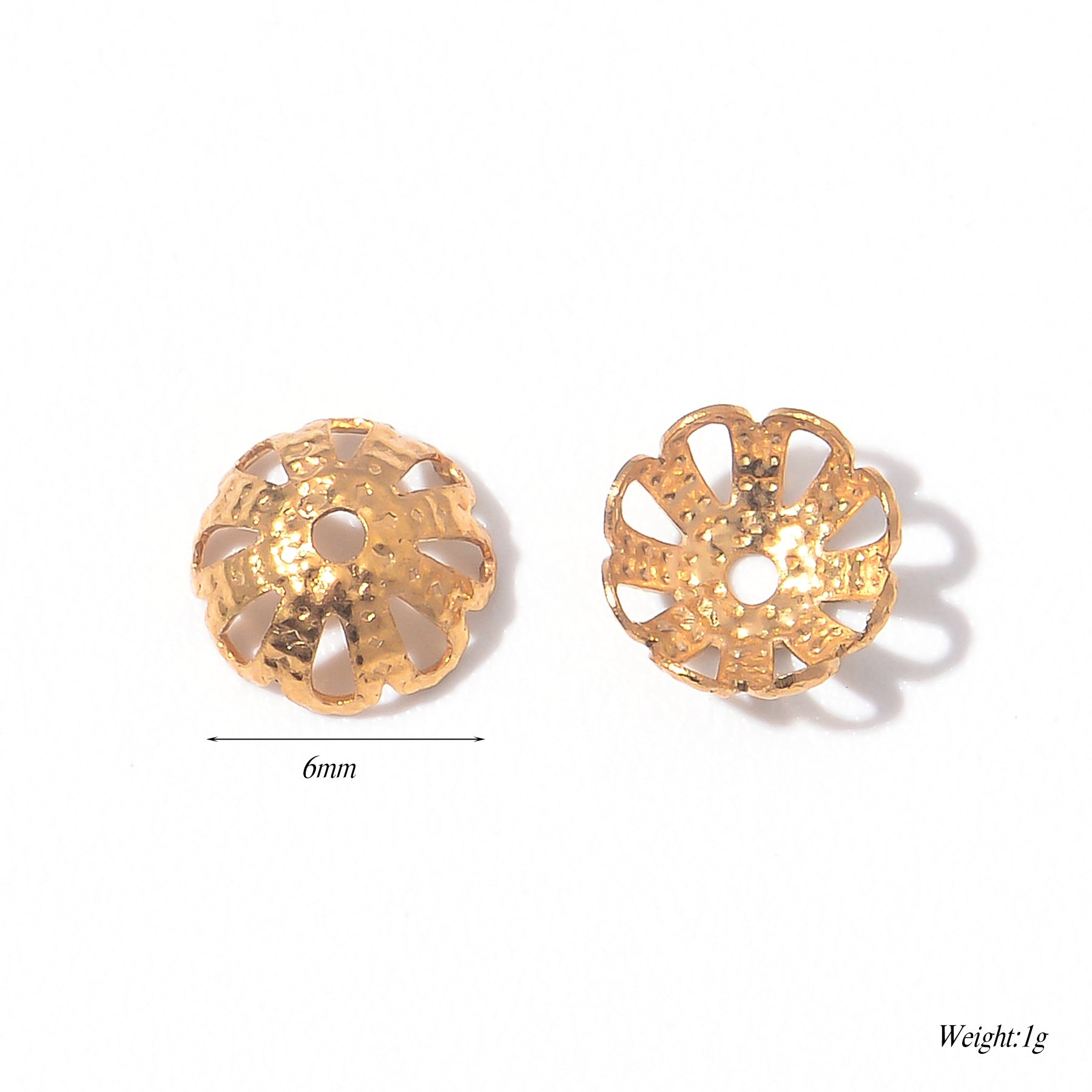 Damen Ohrstecker mit floralem Design aus hochwertigem Metall Shop Nory