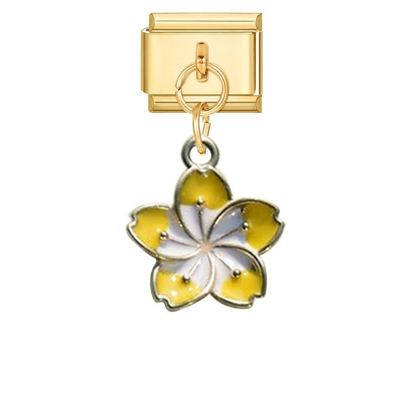 Filigraner Kirschblüten-Anhänger Für Bettelarmband