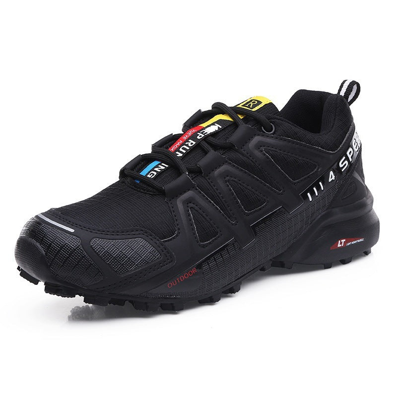 Damen Outdoor-Laufschuhe mit rutschfester Profilsohle und atmungsaktivem Obermaterial