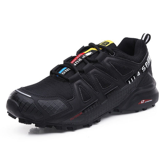 Damen Outdoor-Laufschuhe mit rutschfester Profilsohle und atmungsaktivem Obermaterial