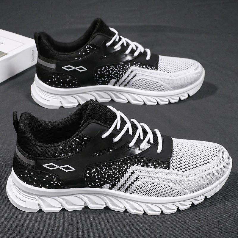 Herren nan flexibler Mesh-Running-Sneaker mit geformter Memory-Fußsohle und stoßdämpfender Wellenlaufsohle Shop Nory