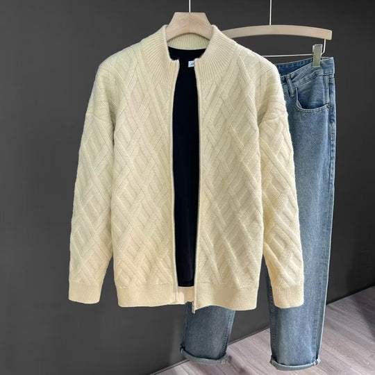 Damen Strickjacke mit elegantem Zopfmuster Shop Nory