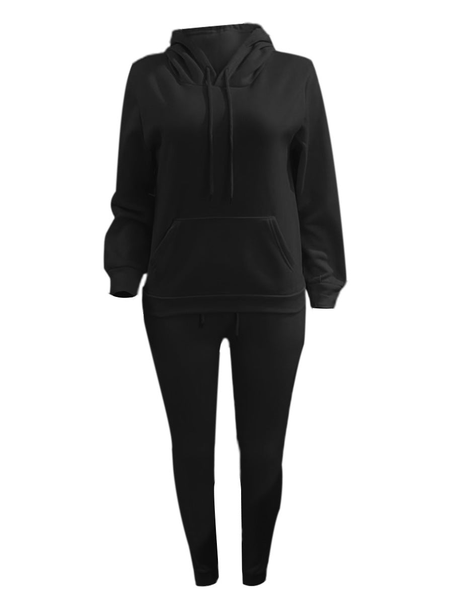 Herren nan sportliches Jogginganzug-Set mit Kapuzenpullover Kängurutasche und schmal zulaufender Jogginghose Shop Nory