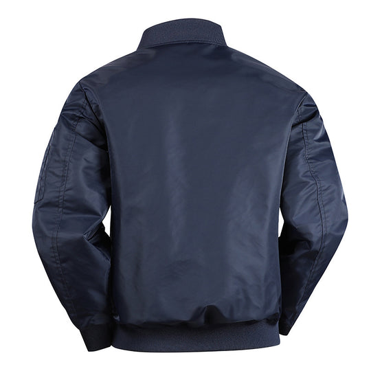Herren Leichte Flieger-Bomberjacke mit wasserabweisender Shell und Kontrastfutter Shop Nory