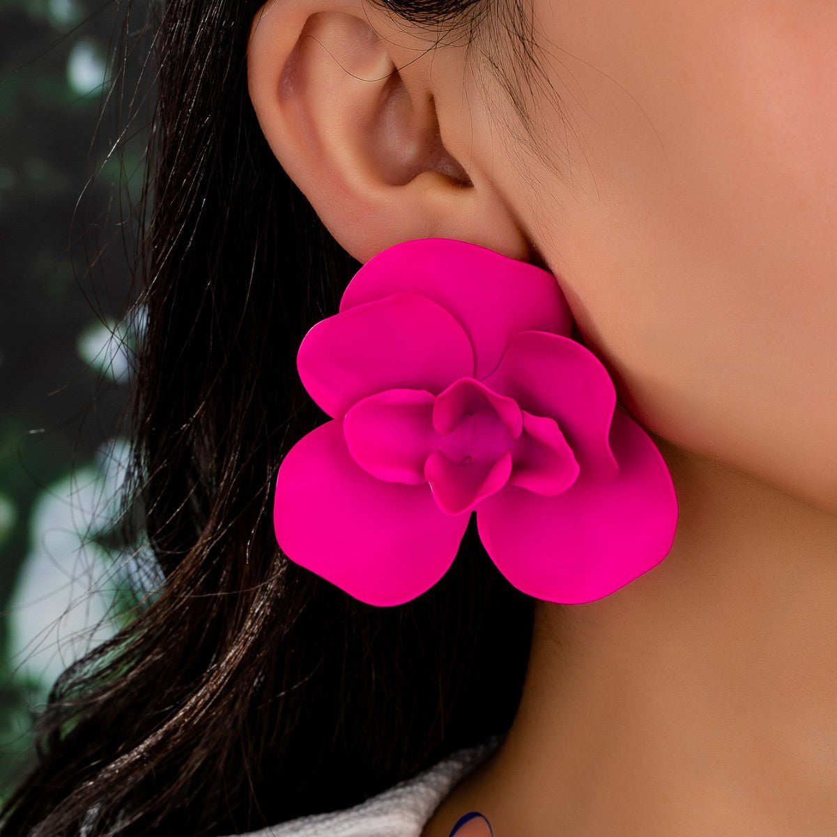 Damen Haaraccessoires aus hochwertigem Silikon mit kunstvollem Blütenmotiv Shop Nory