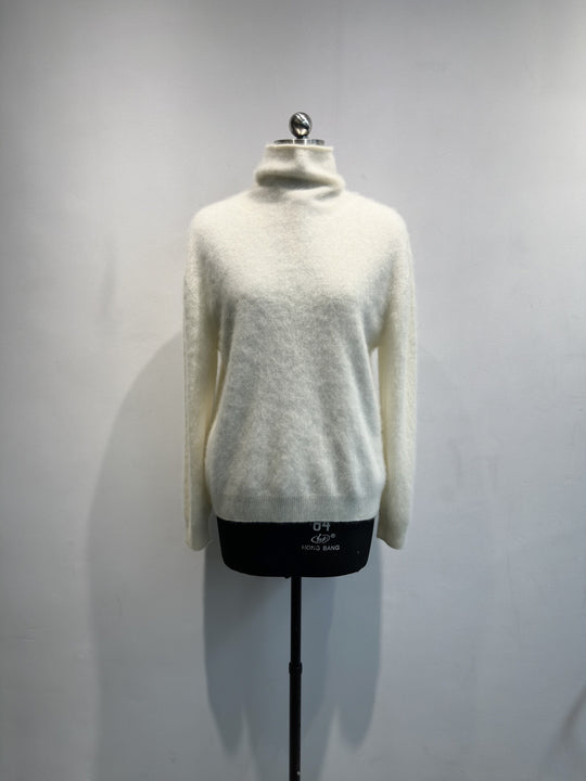 Damen Gemütlicher Rollkragen Strickpullover Shop Nory