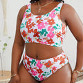 Damen Modische Bikini-Set mit sportlichem Oberteil