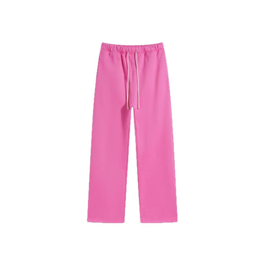 Damen nan weite Relax-Sweathose mit elastischem Komfortbund, kontrastierendem Kordelzug und geradem Bein Shop Nory