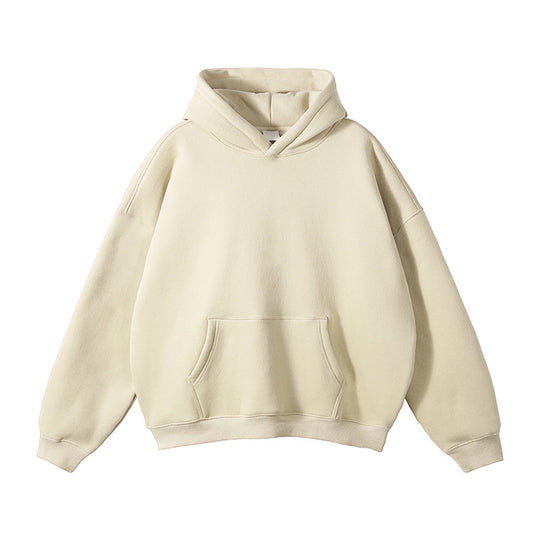 Unisex Schlichter Oversize-Kapuzenpullover mit Soft-Fleece-Innenseite und tiefer Raglannaht Shop Nory