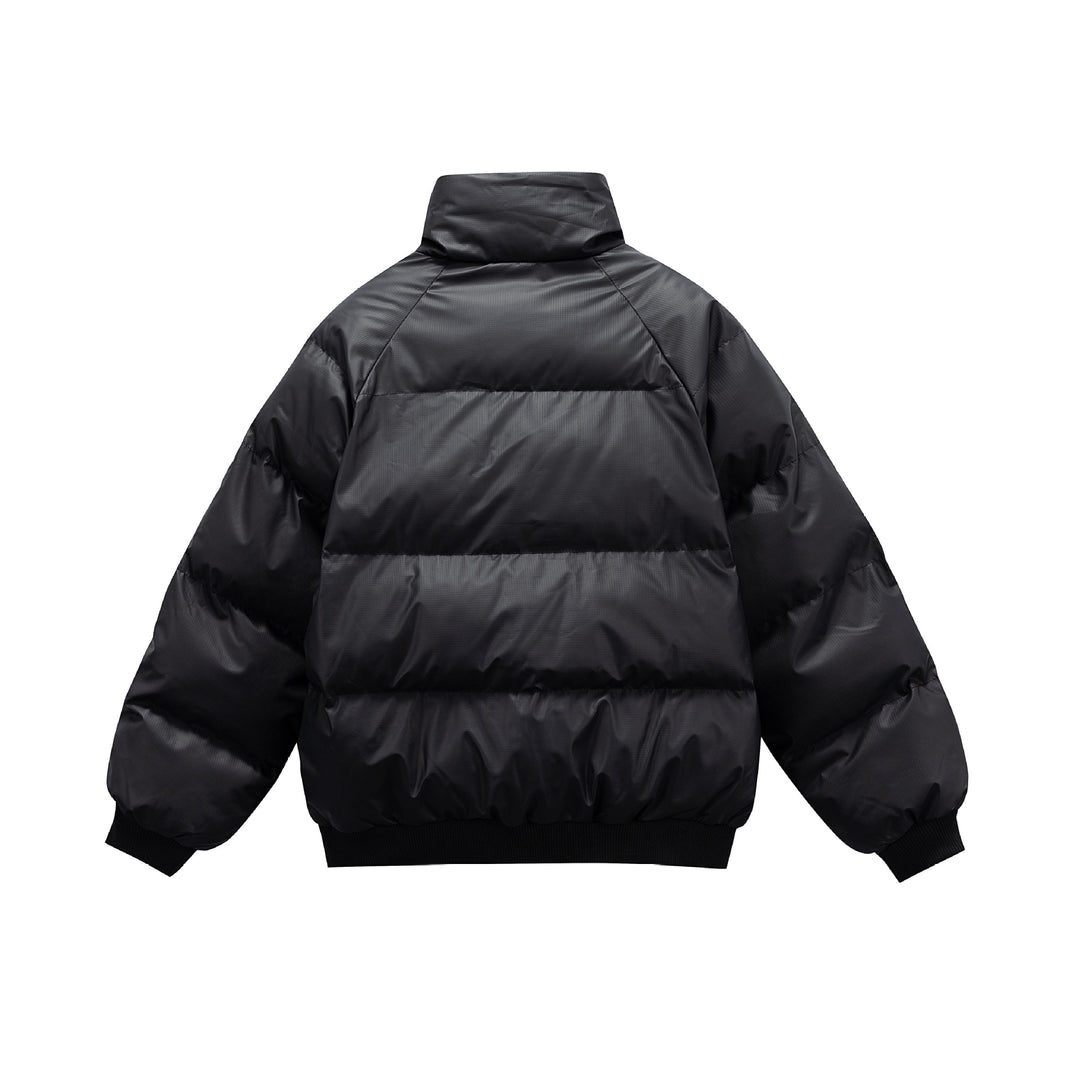 Damen Oversize gesteppte Steppjacke mit hohem Stehkragen und Rippbündchen Shop Nory