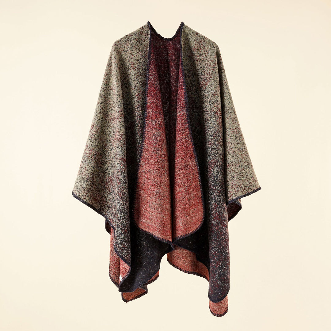 Damen Jacquard Poncho mit Paisley‑Muster Shop Nory