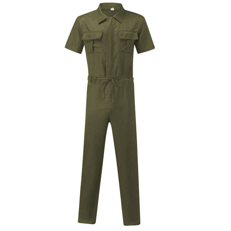 Damen Overall mit praktischen Taschen und elastischem Bund