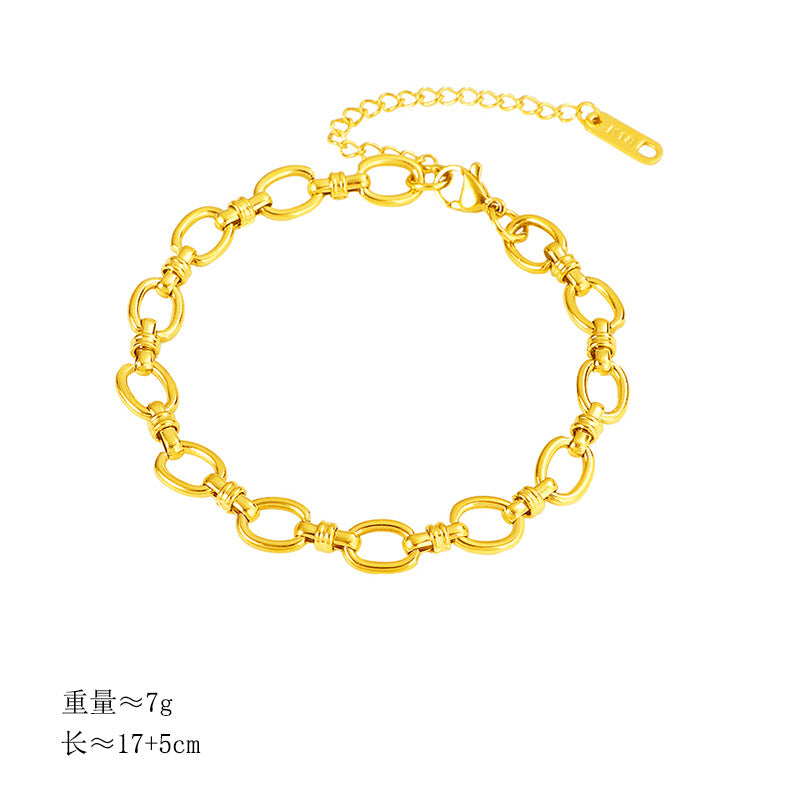 Damen modisches Armband mit innovativem Gliederdesign Shop Nory