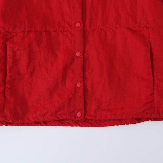 Damen Boxy-Übergangsjacke mit Stehkragen und Druckknopfleiste Shop Nory