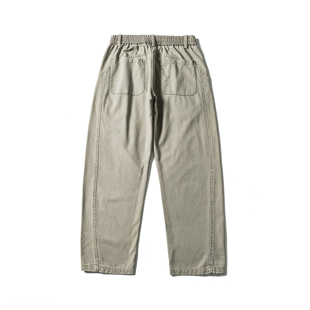 Damen High‑Waist Relaxed‑Fit Utility‑Hose mit Nahtpaneelen und elastischem Bund Shop Nory