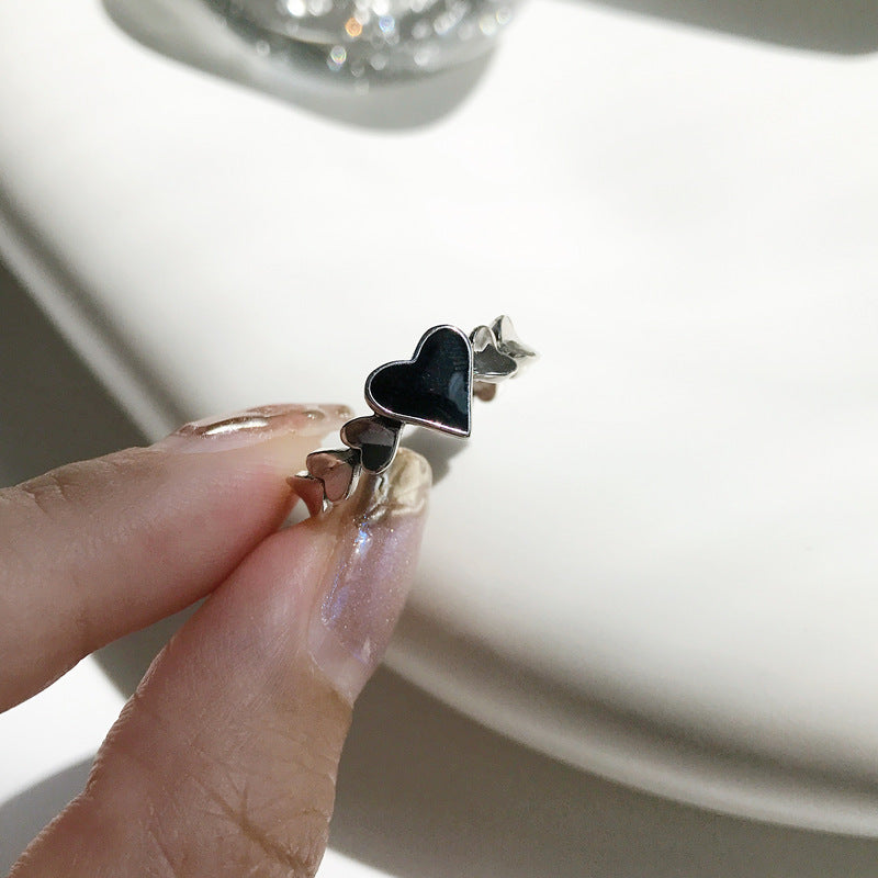 Damenring mit verspieltem Herz-Design Shop Nory