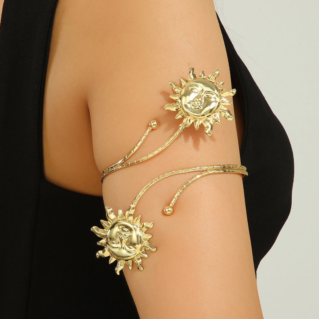 Damen Armreif mit floralen Motiven Shop Nory