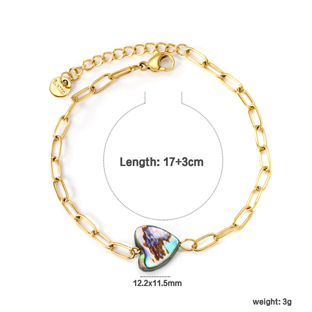 Damen Armband mit funkelndem Sternanhänger und eleganter Gliederkette Shop Nory