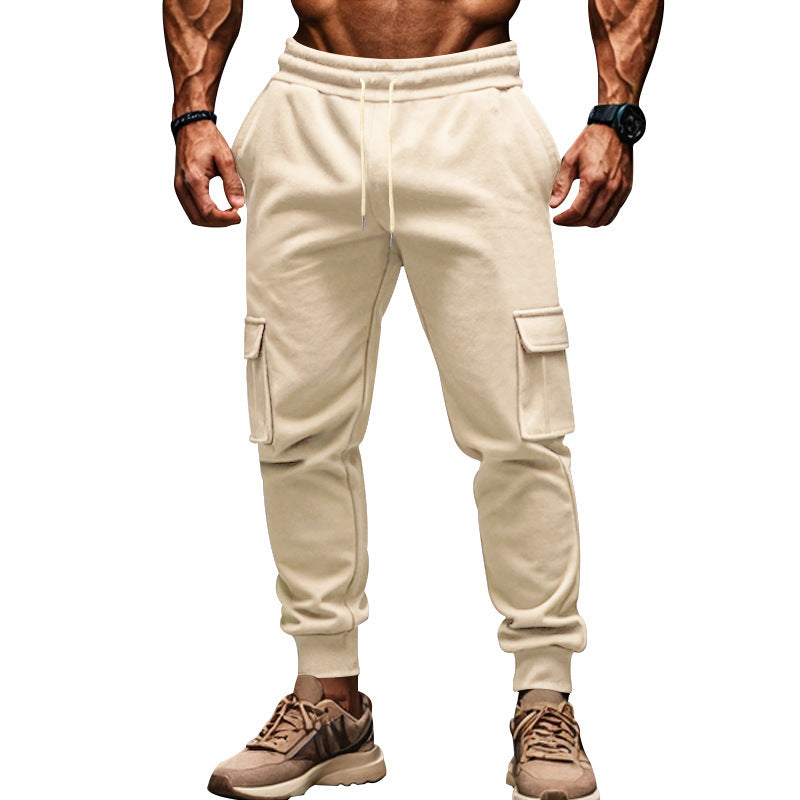 Herren nan Thermo-Cargojogginghose mit Fleecefutter elastischem Bund und großen Cargotaschen Shop Nory