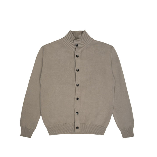 Herren Strickjacke mit Stehkragen und Knopfleiste Shop Nory
