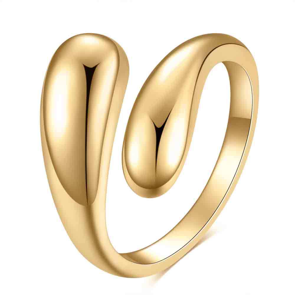 Damen Ring im modernen, geschwungenen Design Shop Nory